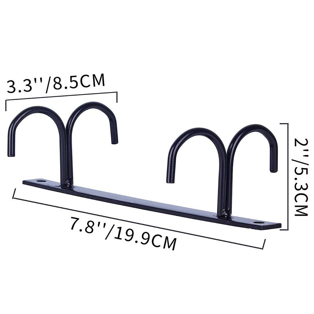 Hooks Towel Coffee Cup Mug Holder Hang Kitchen Under Shelf Rack Hook Display
