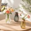 Verdickte Imitationsglas-Vase Dekorative Blumenvase Transparenter Stil Halter für Heimvasen Dekor Dekor Moderner Blumengefäß Frisch Und