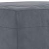 Vidaxl 4-Cz. Relaxation Set With Cushions, Dark Grey, Velvet