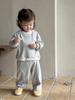 Toddler Boy's Cute Cartoon Hoodie & Sweatpants 2-Piece Spring/Autumn Outfit.