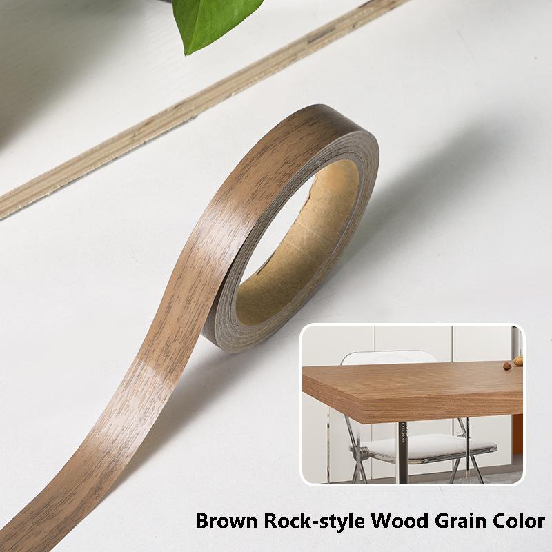 10M Wood Grain Edge Banding Covering Ugliness Repairing Wall Gaps Furniture Cabinet Door Frame Decoration Beautiful Seam Sticker