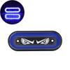 2/4Pcs Demon Eye 12-24V Truck Side Light Super Bright Signal Light LED Side Marker Lights for Trailers Construction Vehicle UTV