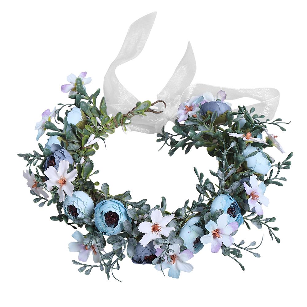 

1Pcs 25CM Rose Artificial Flowers Garland for Wedding Wall Decoration Bride Home Decor Fake Flowers DIY Wreath Gifts Accessories