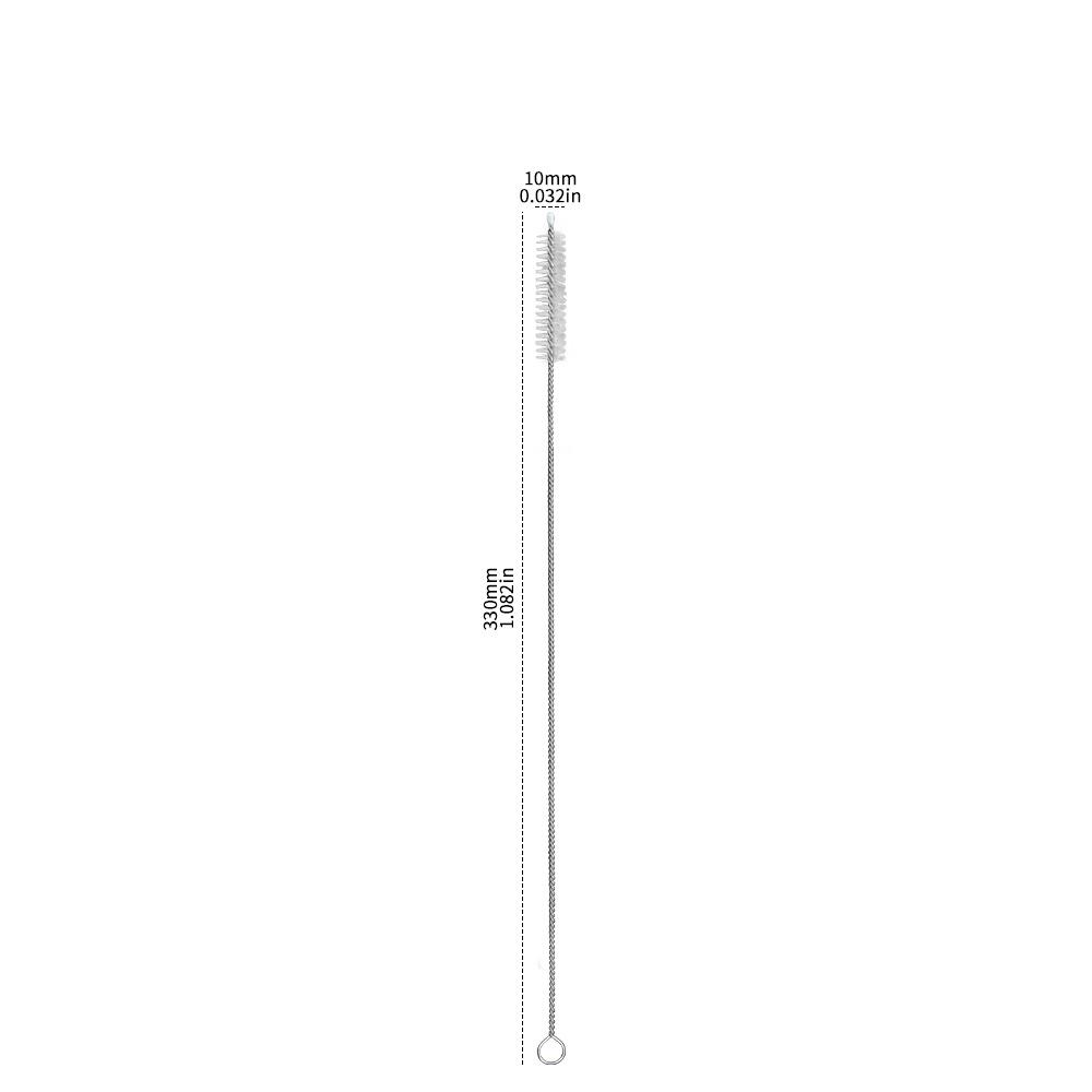 Stainless Steel Dual-Use Straw Spoon for Cocktails and Tea