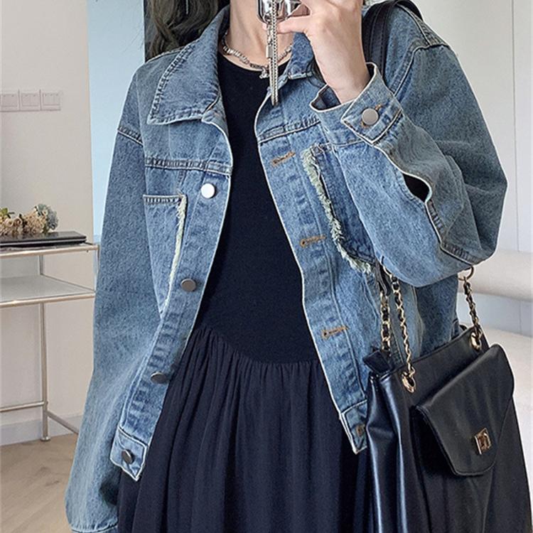 Acquista Giacca di Jeans da Donna Nuova Moda Primavera Casual - Main Image