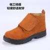 Abor Insurance Shoes Men's High-top Cowhide Steel Bag Head Anti-scalding and Anti-smashing Construction Site Work Shoes High Temperature Shoes