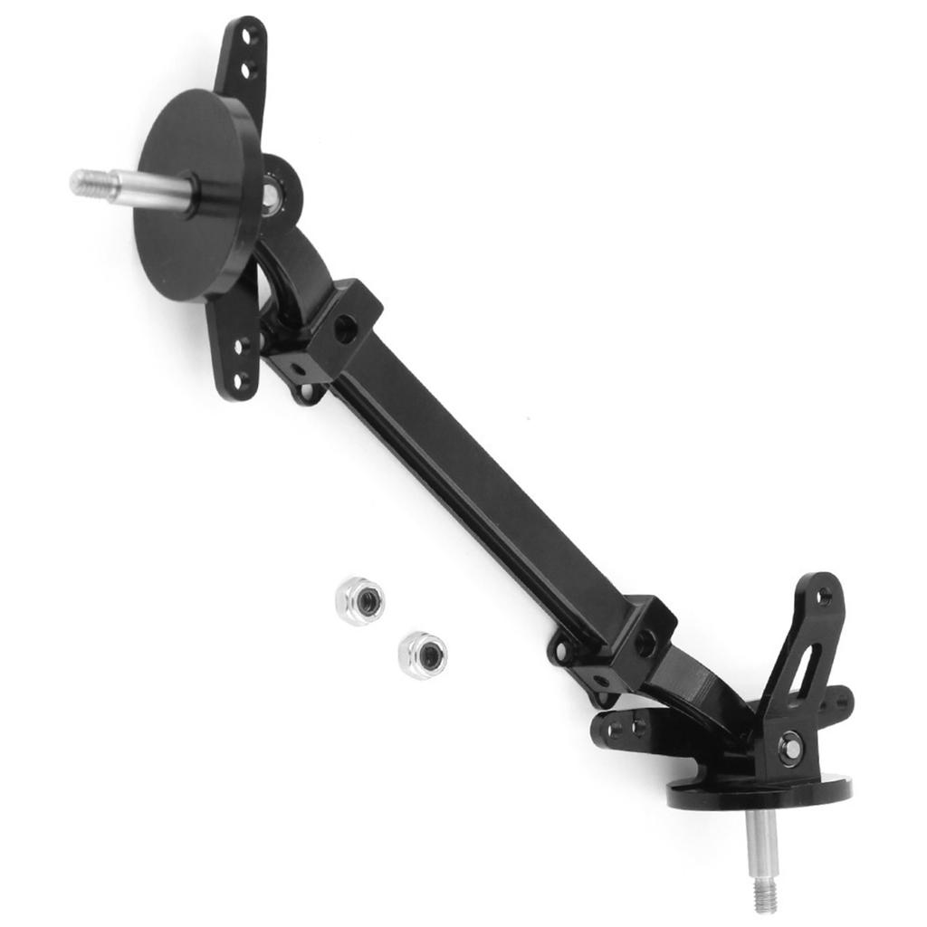 Metal Front Axle Steering Assembly Link Pole Linkage Rod No Power for Tamiya 1/14 RC Truck Tractor Car Upgrades Parts