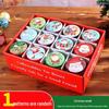 Mini Cute Cookie Candy Storage Tin with Lid for Hairpins, Earrings, or Small Items