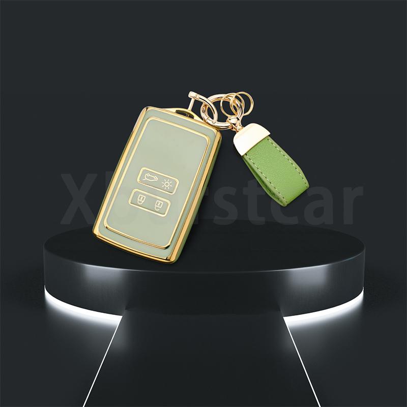 Tpu Car Key Cover Shell For Renault Captur Koleos Kadjar Zoe Arkana Espace Clio Megane Grand Scenic Sandero Dacia Duster Card