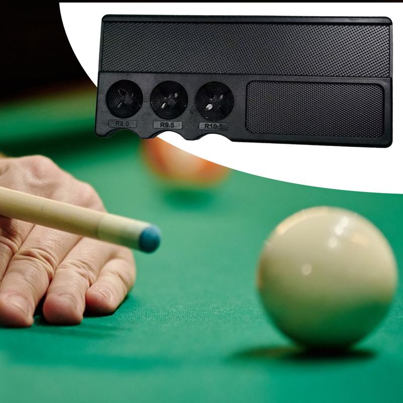 Pool Tip Shaper Billiard Cue Repair Accessories Lightweight 4-in-1 Pool Stick Tip Shaper Tool For Outdoors Home Training Gym