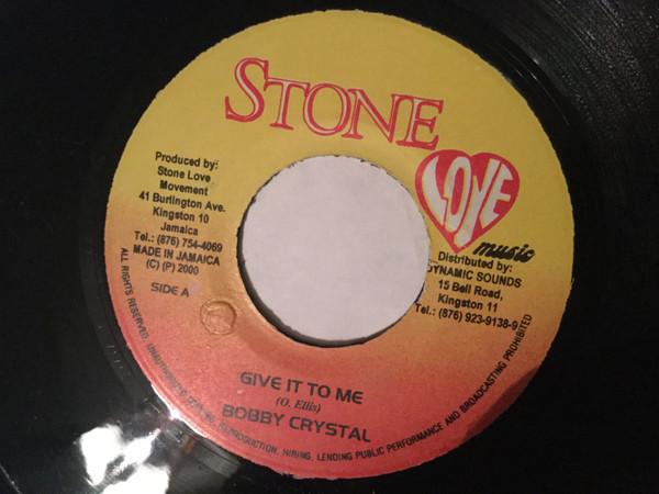 

7inch Record BOBBY CRYSTAL WAYNE WONDER Give It To Me Its Over Now NONE Stone Love Musi 2000 Jamaica Reggae Ska Dub Used