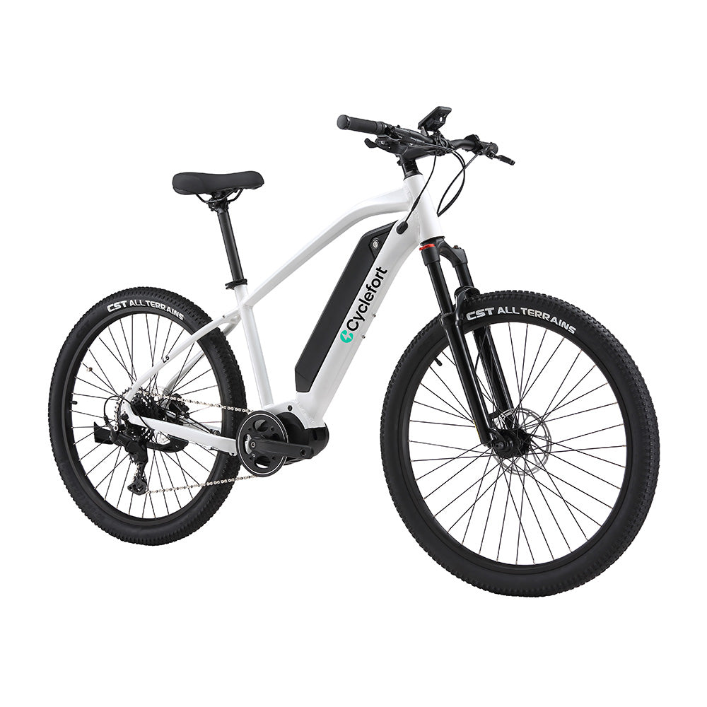 CYCLEFORT L5 250W Mid-Drive Electric Mountain Bike – 36V Samsung Battery, 9-Speed Shimano, 100km Range