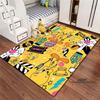 3D printed cartoon TweetyBird rug, suitable for living rooms, bedrooms, sofas, balconies, gardens, etc. Large-sized decorativ