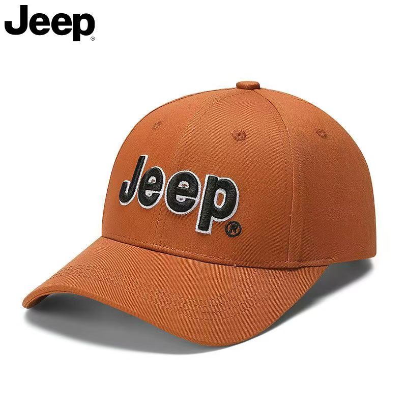 Jeep 2026 High-quality Pure Cotton Caps, Windproof Baseball Caps, Brand Embroidered Men's and Women's Baseball Caps, Children's