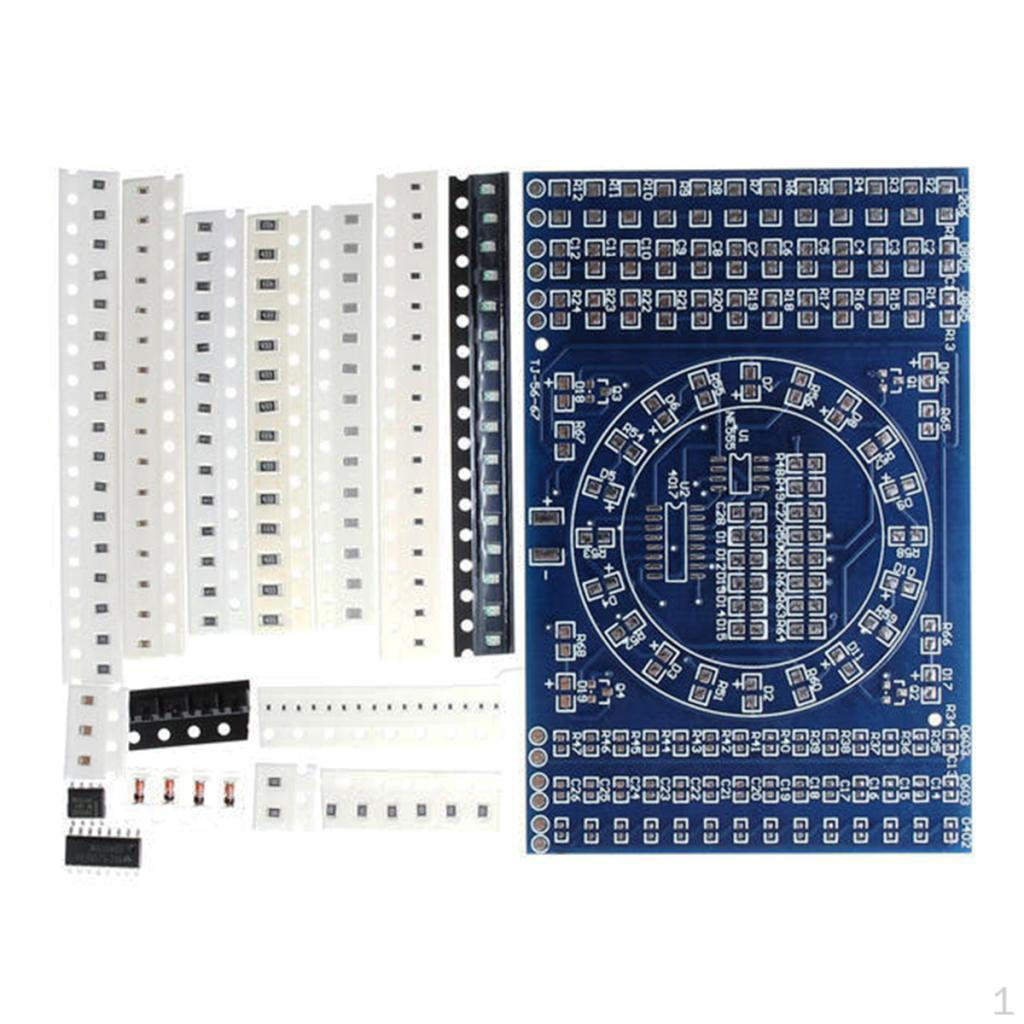 SMD Component Welding Practice Board Lötkit Resistance Transistor