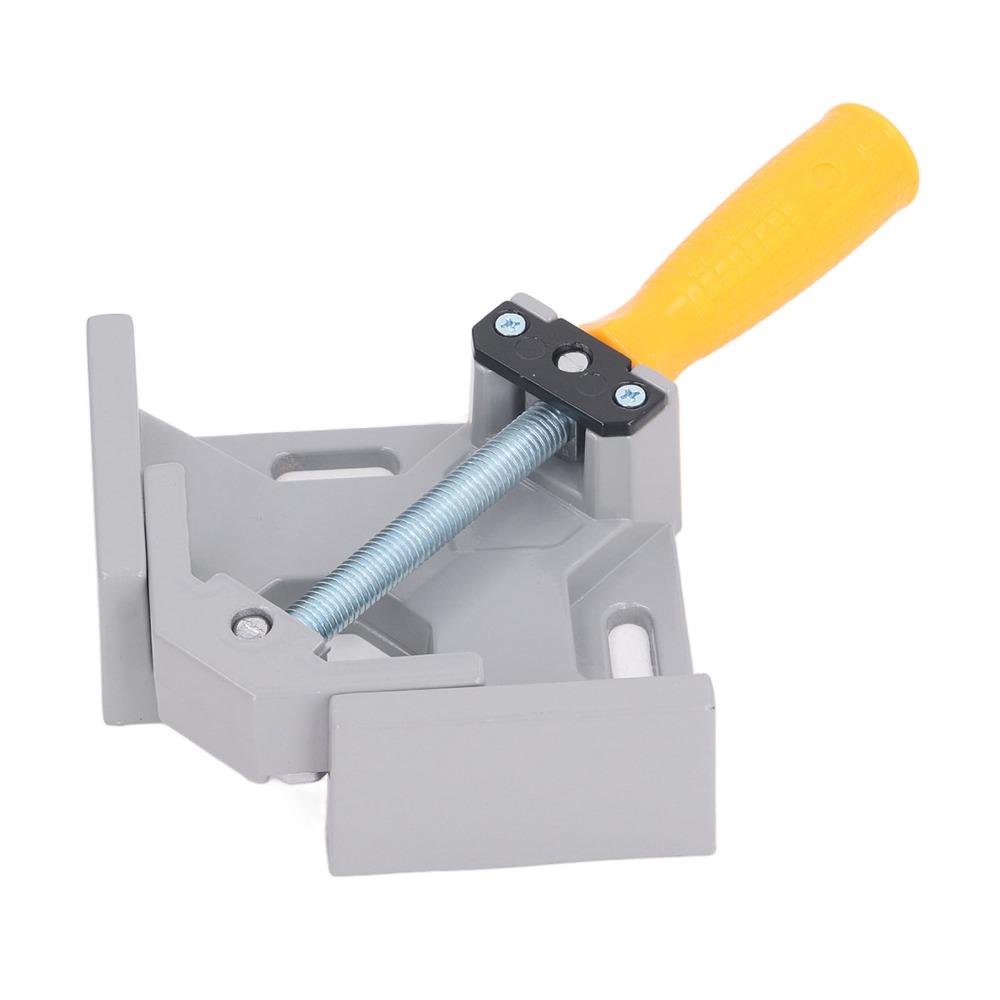 2pcs Adjustable Swing Jaw Right Angle Clamp Single Handle Woodworking Clamps  Photo Framing