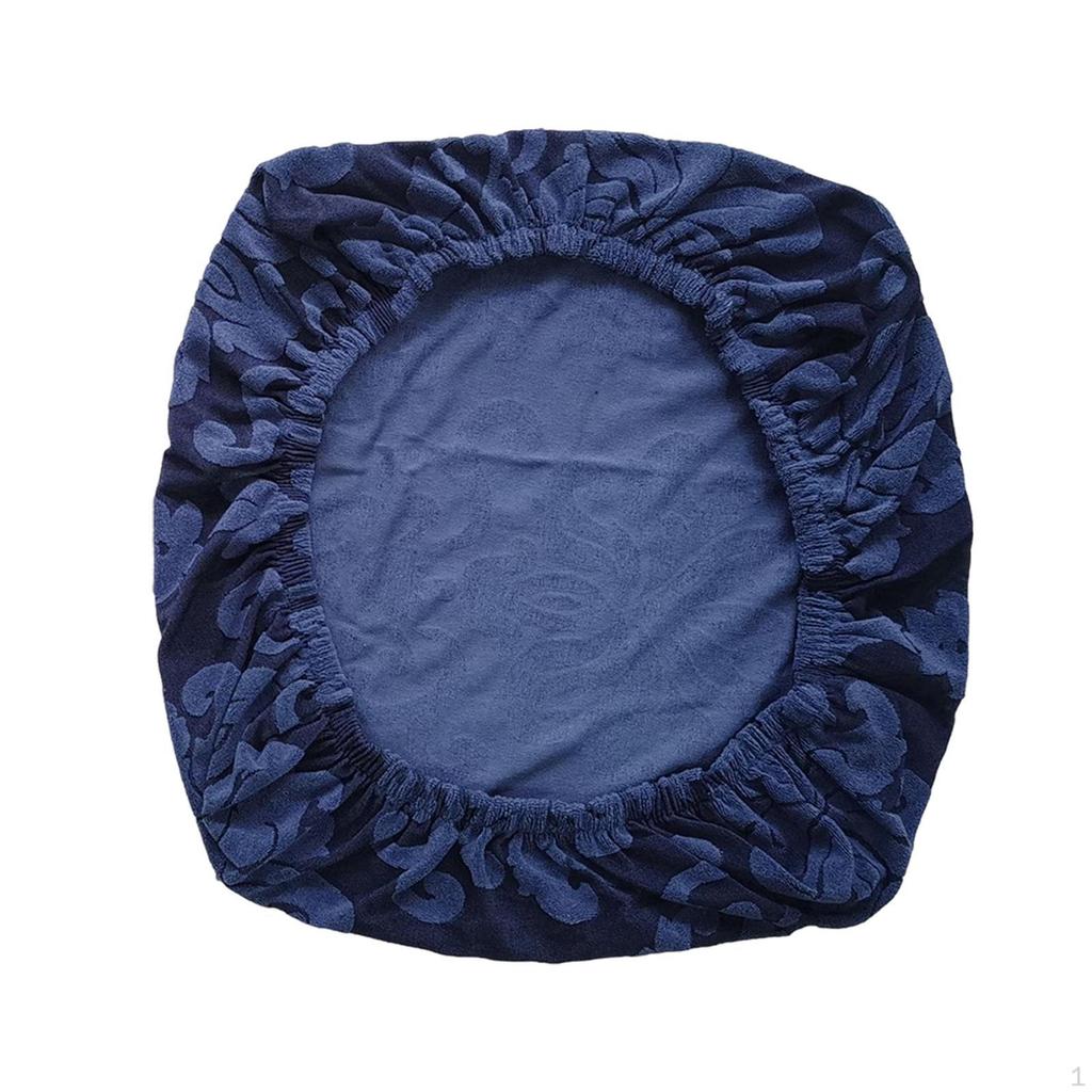 Chair Seat Cover Elastic Stretch Washable Computer for Dining Room
