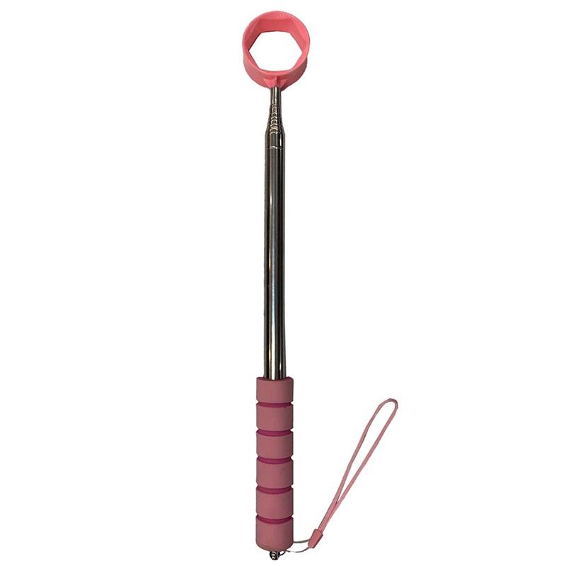 8.86 FT Telescopic Golf Ball Retriever Golf Ball Pick Up Retriever Grabber Non-Slip Handle Claw Sucker Tool Golf Accessories