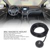 BNC Magnetic Mount, BNC Female to Male Magnetic Mount with 5m RG58 Coaxial Cable, for CB Radios, Car Radios, and Two-Way Radios