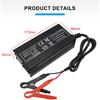 12v 20A 10A 4S High Power 14.6V/12.8V Lifepo4 Charger 110-220V for Lithium iron phosphate Battery Pack
