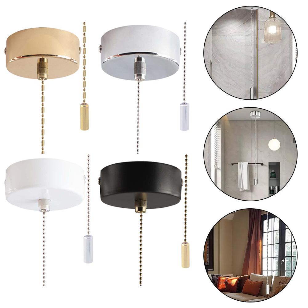 Für Elegante Beleuchtung Modernes Badezimmer Schalterkordelschalter Eisenfinish Schalter Badezimmerbeleuchtungssteuerung Elegantes Design