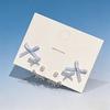 Elegant Pearl Bow Knot Stud Earrings Set - Gentle and Versatile Design