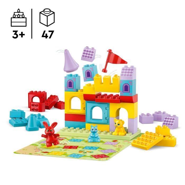 LEGO DUPLO 10450 Hradní hra Hopsy - Stavebnice pro děti od 3 let se zvířátky