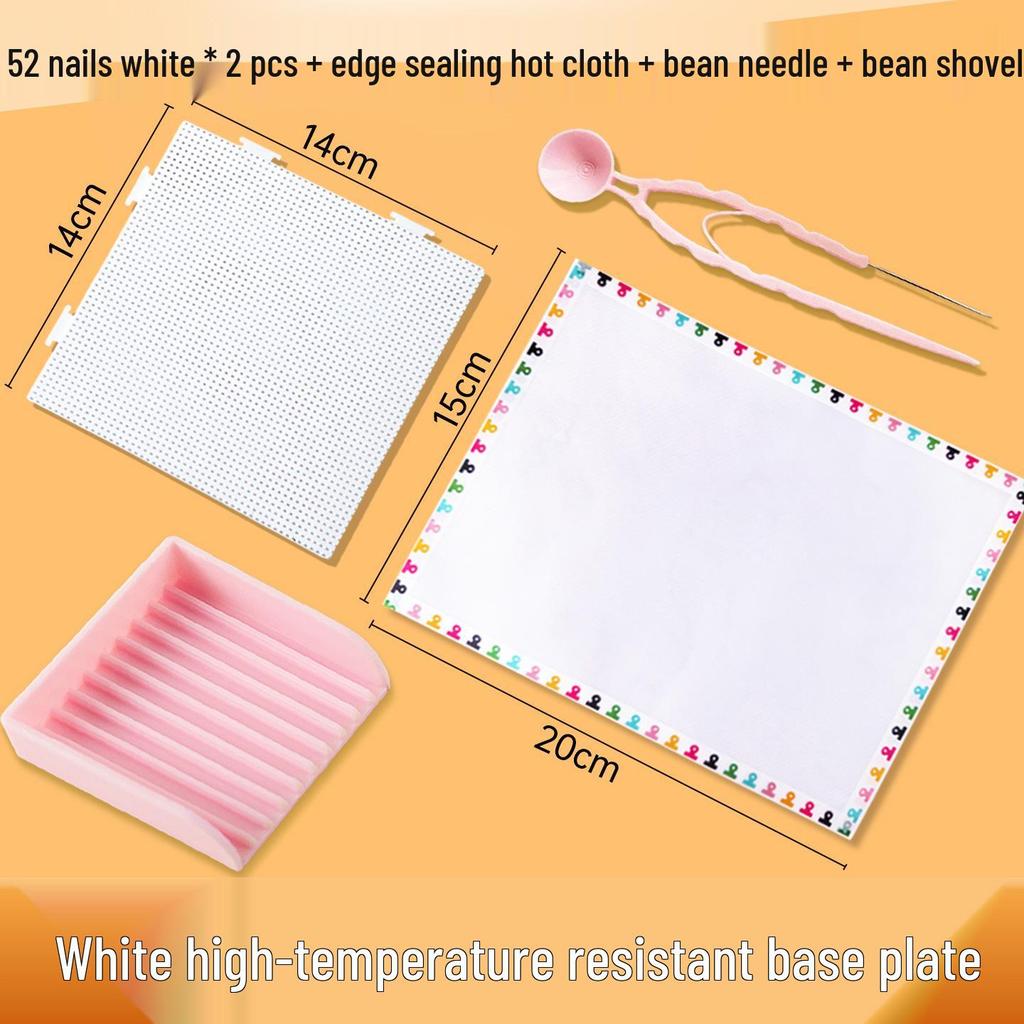 2.6mm Perler Bead Board, High-Temperature Resistant, 52x52 Peg Anti-Scald DIY Craft Tool