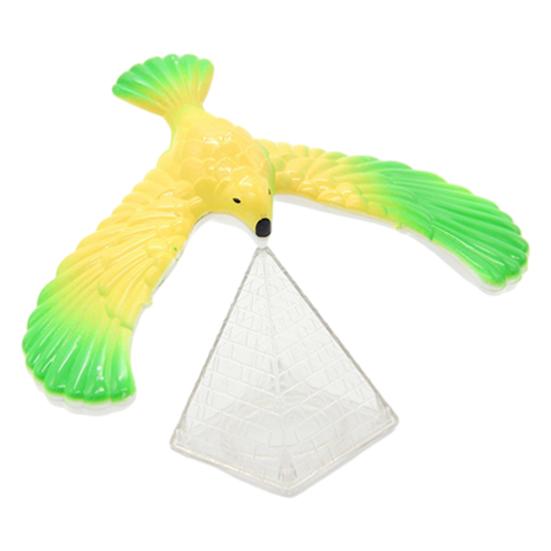 Dětská vzdělávací hračka Plastová hračka Příroda Gravitační pyramida Balance Bird Eagle Toy