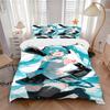 Vocaloid Hatsune Miku Pose Print 3Pcs Bedding Setduvet Cover With 2 Bedropillowcase Home Birthday Gift
