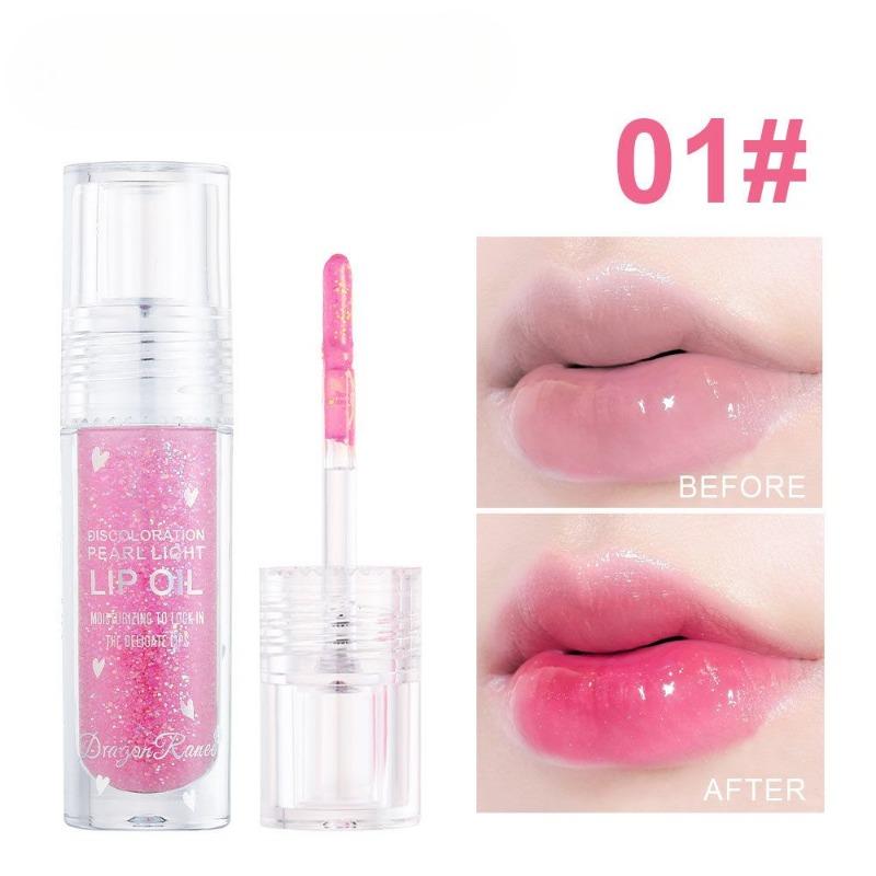 Eisklarscher Lipgloss, Feiner schimmernder perlmuttartiger feuchtigkeitsspendender Lipglaze-Base, Warm-verändernder Lipgloss