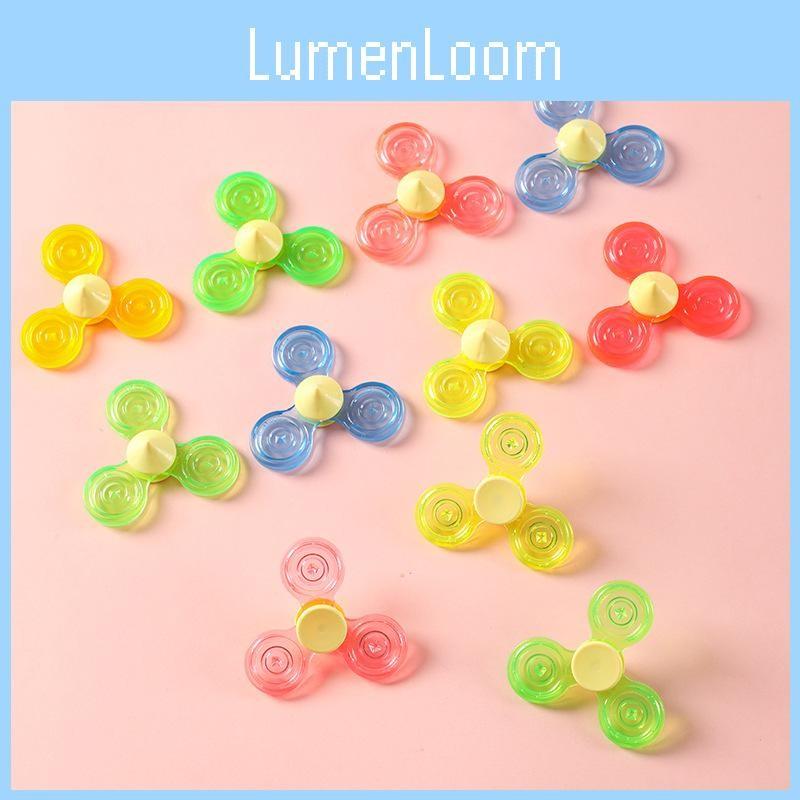 Plastic Stressrelief Spinner Toy For Children And Adults In Desk Decor