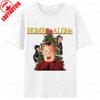 Christmas Home Alone Shirt Family Matching Graphic T Shirts Women Unisex Clothing Tops Street Fashion Crewneck White Tshirt
