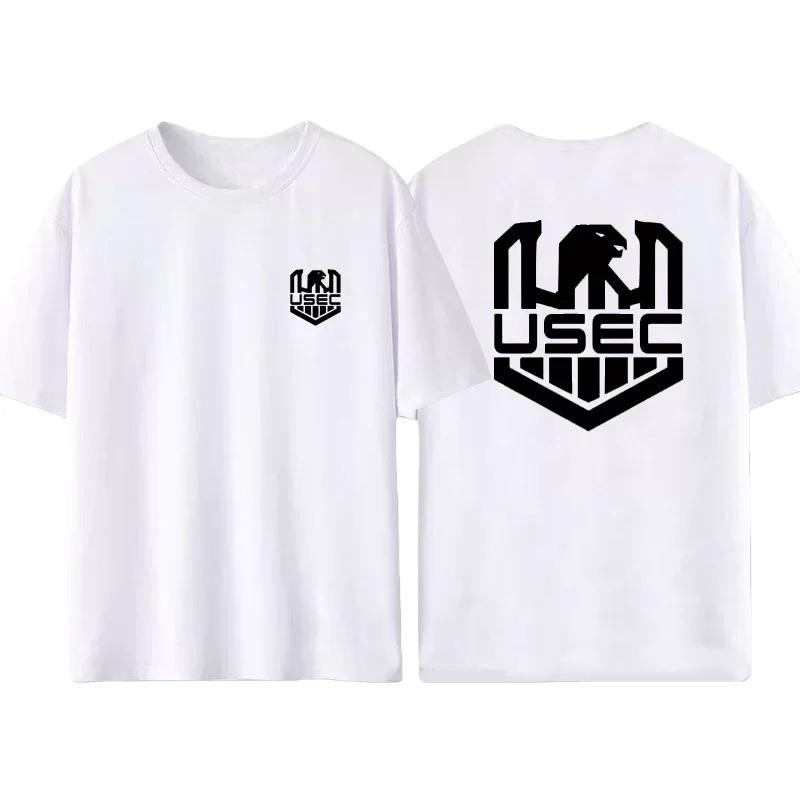 2026 Escape From Tarkov Koszulka Modowa dla Entuzjastów Unisex Współczesny Design Bawełna Codzienna Gamingowa Streetwear Stylowy Top