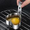 2pcs Stainless Steel Egg Poacher with Hook Poached Egg Mold Kitchen Gadgets Boiled Egg Mold  Hotpot