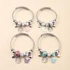 Stainless steel DIY silver opening adjustable bracelet women's personality simple bracelet jewelry new