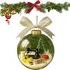  Elegant Christmas Decorative Ornament Christmas Hanging Sewing Balls Ornament For Tree Door And Window Decoration