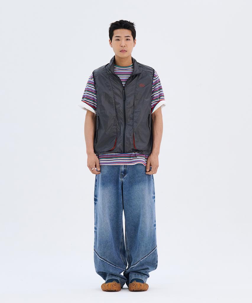 Nontype Hidden Effect Light Wind Vest (Dark Drey)