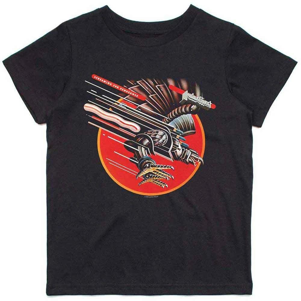 Judas Priest Screaming For Vengeance Official Childrens Tee T-shirt Boys Kids 100