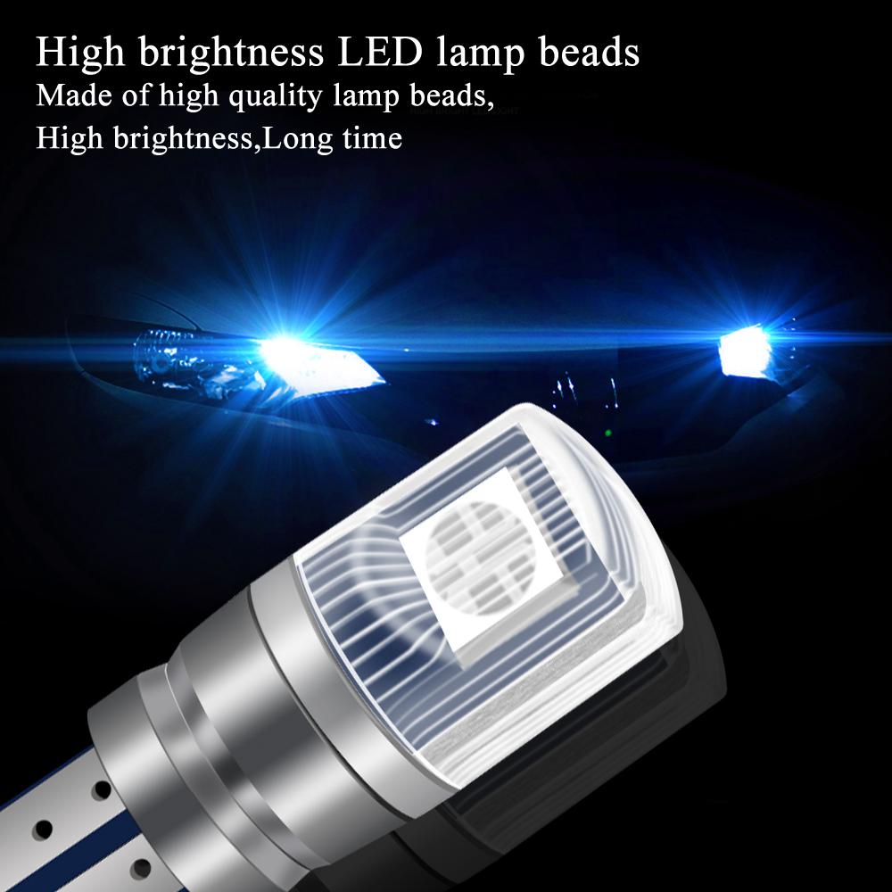 T10 RGB Led 194 168 W5W 5050 SMD Signal Lights RGB Automovie Interior Dome Reading Light WIith Remote Control Car AccessoriesTurn Signal 2