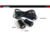 High-Power All-Metal Door Welcome Light for Cars and Motorcycles, 20-40 cm Projection Focal Length