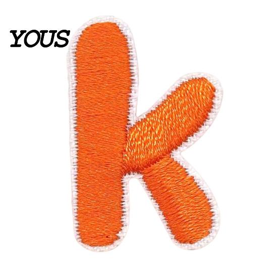 Jeans Dekorative Aufnäher Selbstklebende Buchstaben-Aufnäher, A-Z Buchstaben für Kleidung, Aufkleben auf Kosmetiktaschen Hüte Rucksäcke Schuhe Basteln Laptop, DIY
