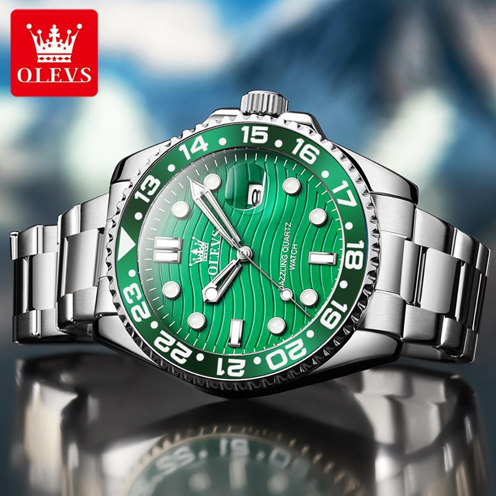 Herrenuhren Luxusuhr Herren Business Sport Wasserdichte Quarzuhr für Herren Edelstahl Relogio Masculino