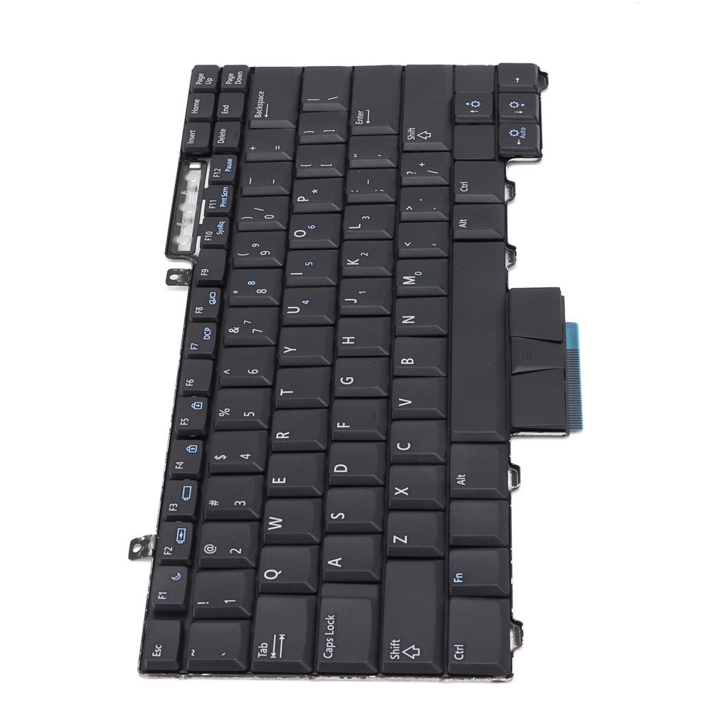 Replacement Keyboard Durable Convenient Replace Keyboard for DELL E6400 E6410 M4400 M2400 E6500Black