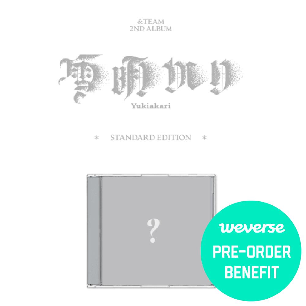 

Предварительный заказ &TEAM 2nd Album Yukiakari Standard Edition & Weverse POB