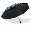 8 Rib Auto Folding Umbrella FC Zürich Print Custom Name Text Portable Rain Gear