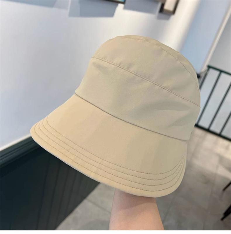 

Складная широкополая шляпа от солнца с конским хвостом, регулируемая на шнурке, летняя быстросохнущая козырек, кепка рыбака для женщин, пляжная шляпа хаки
