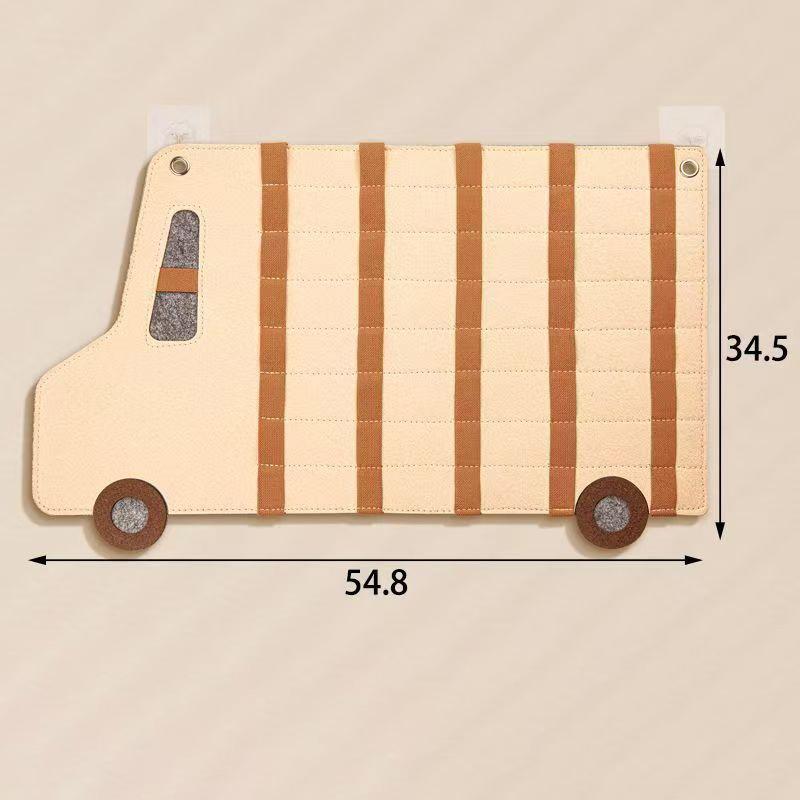 

Car Toy Large Capacity Storage Wall Hanging Bag Children S Toy Car Display Felt Hanging Bag Large Capacity Hanging Storage Box A