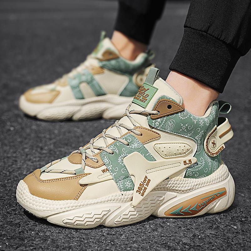 

Daddy shoes Daddy shoes trendy men s autumn new Hong Kong style advanced sense casual versatile sports invisible inner height increase men s shoes 39