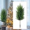 Artificial Cedar Topiary Tree Cypress Shrubs Faux Plants for Indoor Outdoor